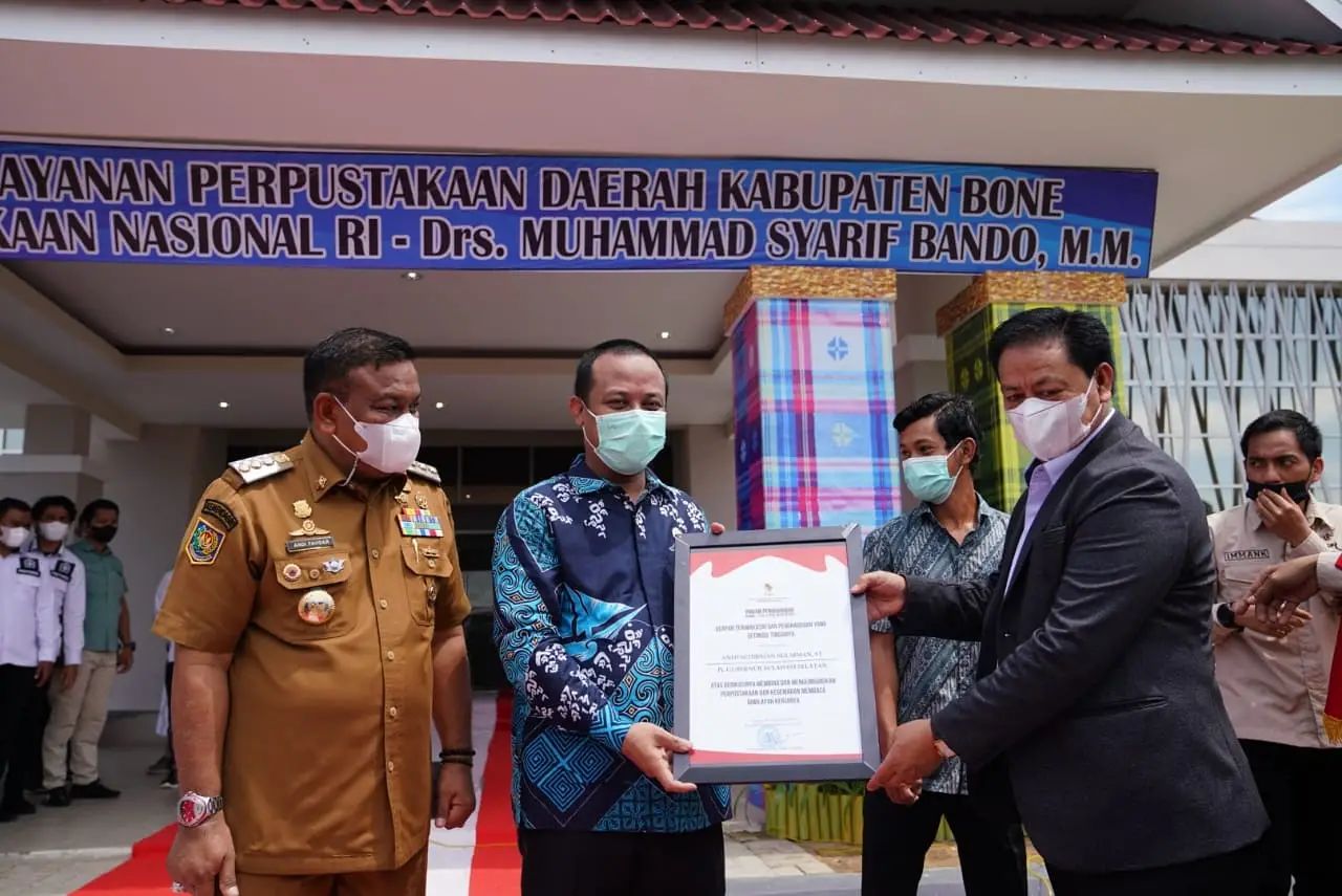 Perpustakaan Nasional Bangun Gedung Layanan Perpustakaan Representatif di Bone